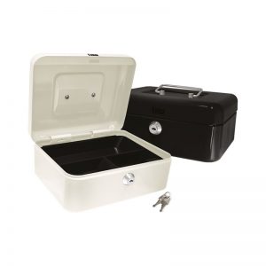 Caja Metálica para Dinero con Llave