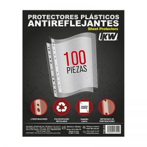 Protector de Hojas 100 piezas