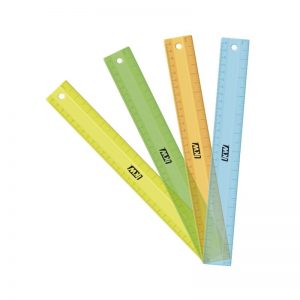 Regla Súper Flexible 30 CM Neón